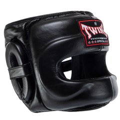 Шлем боксерский с бампером кожаный TWN STEEL FRAME BO-0573 (р-р S-XL, цвета в ассортименте)