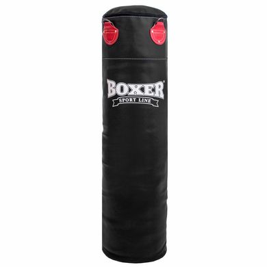 Мішок боксерський Циліндр Шкіра h-120см BOXER Класик 1001-02 (наповнювач-ганчір'я х-б, d-33см, вага-31кг, кольори в асортименті)
