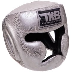 Шолом боксерський з повним захистом шкіряний TOP KING Super Snake TKHGSS-02 (р-р S-XL, кольори в асортименті)