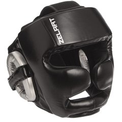 Шлем боксерский с полной защитой PU ZELART BO-1355 (р-р M-XL, цвета в ассортименте)