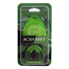 Капа боксерська ароматизована одностороння (однощелепна) у футлярі ICE HIT М'ята BO-0065-L (термопластик, р-р L для дорослих, зелений)