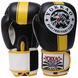 Перчатки боксерские кожаные на липучке YOKKAO YK016 (р-р 10-16oz, цвета в ассортименте)