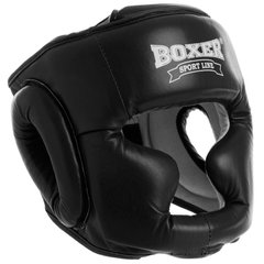 Шолом боксерський з повним захистом шкіряний BOXER 2033 Еліт (р-р М-L, кольори в асортименті)