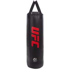Мішок боксерський Циліндр PVC h-117см UFC Standard UHK-69746 (d-33см, вага-45кг, чорний)