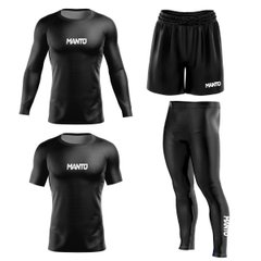 Комплект для тренировок Manto 4 в 1 (компресионная одежда для зала, кроссфита, единобоств), XS