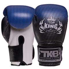 Рукавички боксерські шкіряні на липучці TOP KING Super Star TKBGSS-01 (р-р 8-18oz, кольори в асортименті)