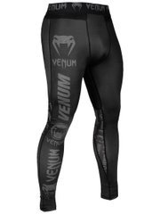 Компрессионные штаны Venum Logos Black ( тайтсы, леггинсы ), M