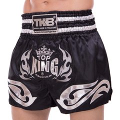 Шорти для тайського боксу та кікбоксингу TOP KING TKTBS-094 (сатин, нейлон, р-р XS-XXL, кольори в асортименті)