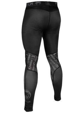 Компрессионные штаны Venum Logos Black ( тайтсы, леггинсы ), XS