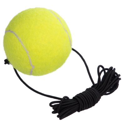 Теннисный мяч на резинке боксерский Fight Ball (пневмотренажер, салатовый) (1шт) 858