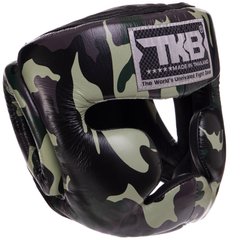 Шолом боксерський з повним захистом шкіряний TOP KING Empower Camouflage TKHGEM-03 (р-р S-XL, кольори в асортименті)