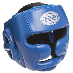 Шолом боксерський з повним захистом PU ZELART BO-1367 (р-р M-XL, кольори в асортименті)