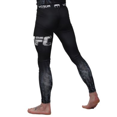 Компрессионные штаны Venum Ultimate Fight Black ( тайтсы, леггинсы ), XS