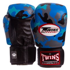 Рукавички боксерські шкіряні на липучці TWINS FBGVL3-ARMY (р-р 12-16oz, кольори в асортименті)