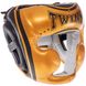 Шлем боксерский с полной защитой кожаный TWINS FHGL3-TW4 (р-р S-XL, цвета в ассортименте) FHG-TW4GD-BU