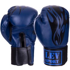 Рукавички боксерські Стрейч на липучці LEV UR LV-2958 КЛАС (синтетична шкіра, р-р 10-12oz, кольори в асортименті)