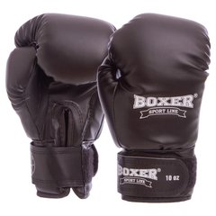 Рукавички боксерські штучна шкіра на липучці BOXER 2022 Еліт (р-р 10-16oz, кольори в асортименті)