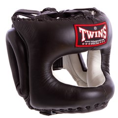 Шолом боксерський з бампером шкіряний TWINS HGL10 (р-р M-XL, кольори в асортименті)