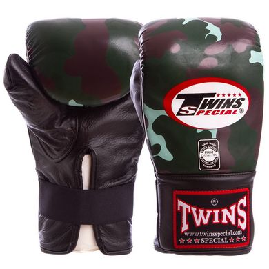 Снарядные перчатки кожаные TWINS FTBGL1F-AR (р-р M-XL, цвета в ассортименте)