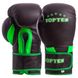 Перчатки боксерские кожаные на липучке TOP TEN MA-6756 (р-р 10-14oz, цвета в ассортименте)