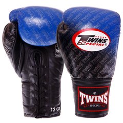 Рукавички боксерські шкіряні на шнурівці TWINS FBGLL1-TW1 (р-р 12-16oz, кольори в асортименті)