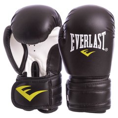 Рукавички боксерські PVC на липучці ELS MA-5018 (р-р 4-14oz, кольори в асортименті)