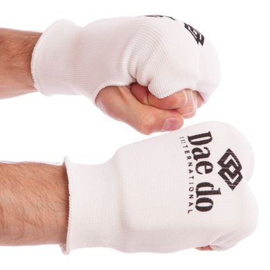 Лежить (рукавички) для карате Dado MA-0009D (PL, Cotton, Elastan, RR XS-L, White)