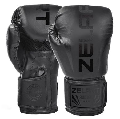 Перчатки боксерские PU на липучке Zelart BO-5698 (р-р 6-14oz, цвета в ассортименте)