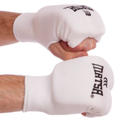 Лежить (рукавички) для карате Matsa MA-0009-W (PL, Cotton, Elastan, RR XS-XL, White)