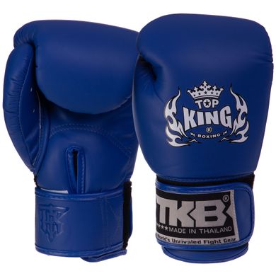 Перчатки боксерские кожаные детские на липучке TOP KING TKBGKC (р-р S-L, цвета в ассортименте)