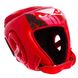 Шлем боксерский открытый с усиленной защитой макушки кожаный BDB BD09 (р-р S-XL, цвета в ассортименте)