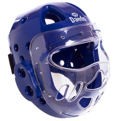 Шлем для тхэквондо с пластиковой маской BO-5490 DADO (р-р S-L, цвета в ассортименте)