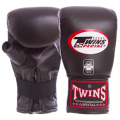 Снарядные перчатки кожаные TWINS TBGL-1H (р-р M-XL, цвета в ассортименте)