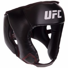 Шолом боксерський відкритий PU UFC UBCF-75182 YOUTH (р-р d-26x24, 5см, чорний)