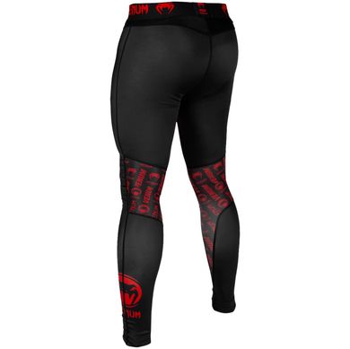 Компрессионные штаны Venum Logos Red ( тайтсы, леггинсы ), XS