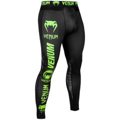 Компресійні штани Venum Logos Green ( тайтси, легінси ), M