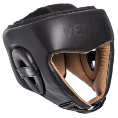 Шлем боксерский открытый с усиленной защитой макушки кожаный VNM BO-6629 (цвета в ассортименте, р-р M-XL)