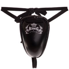 Захист паху (черепашка) для тайського боксу TOP KING TKGGP-ST (сталь, PVC, р-р S-XL, кольори в асортименті)