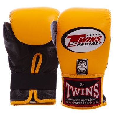 Снарядні рукавички шкіряні TWINS TBGL1F (р-р M-XL, кольори в асортименті)
